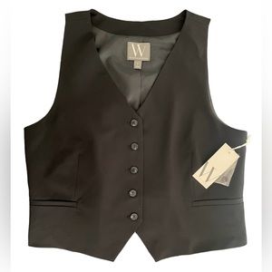 Worthington. Women Suit Vest. Black color